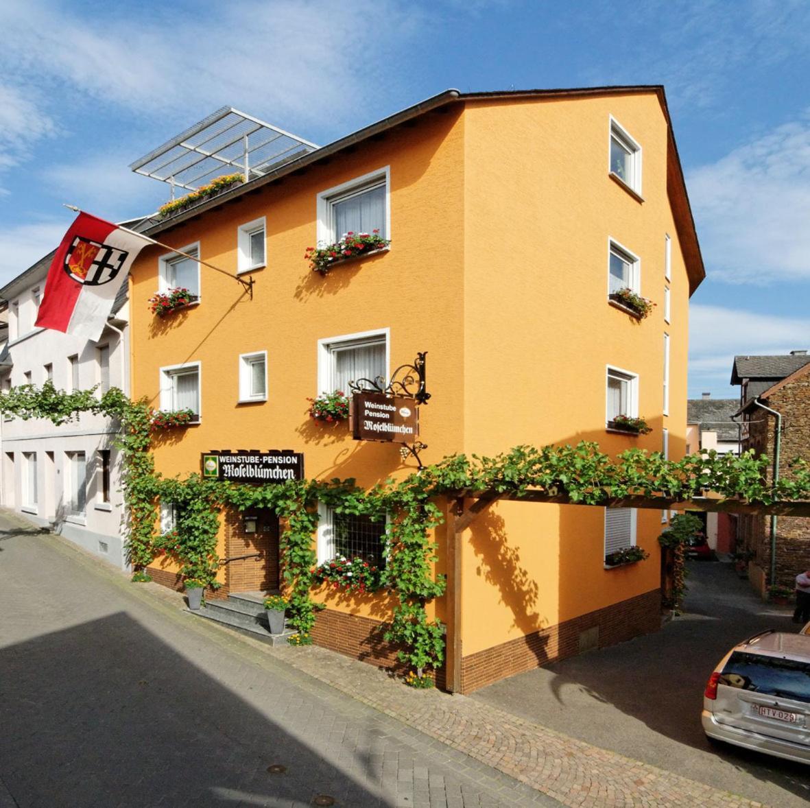 Weinstube Pension Moselblümchen Zeltingen-Rachtig Exterior foto