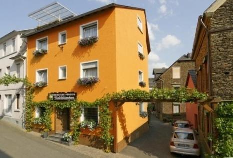 Weinstube Pension Moselblümchen Zeltingen-Rachtig Exterior foto
