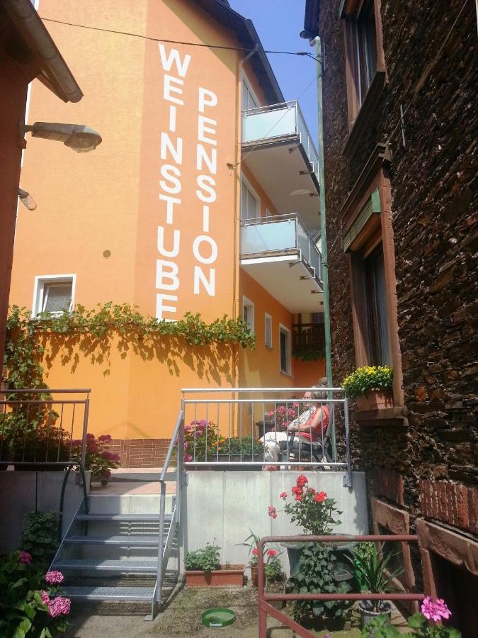 Weinstube Pension Moselblümchen Zeltingen-Rachtig Exterior foto